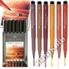6-цветный набор гелиевых ручек для тонировки Faber Castell (Terra)